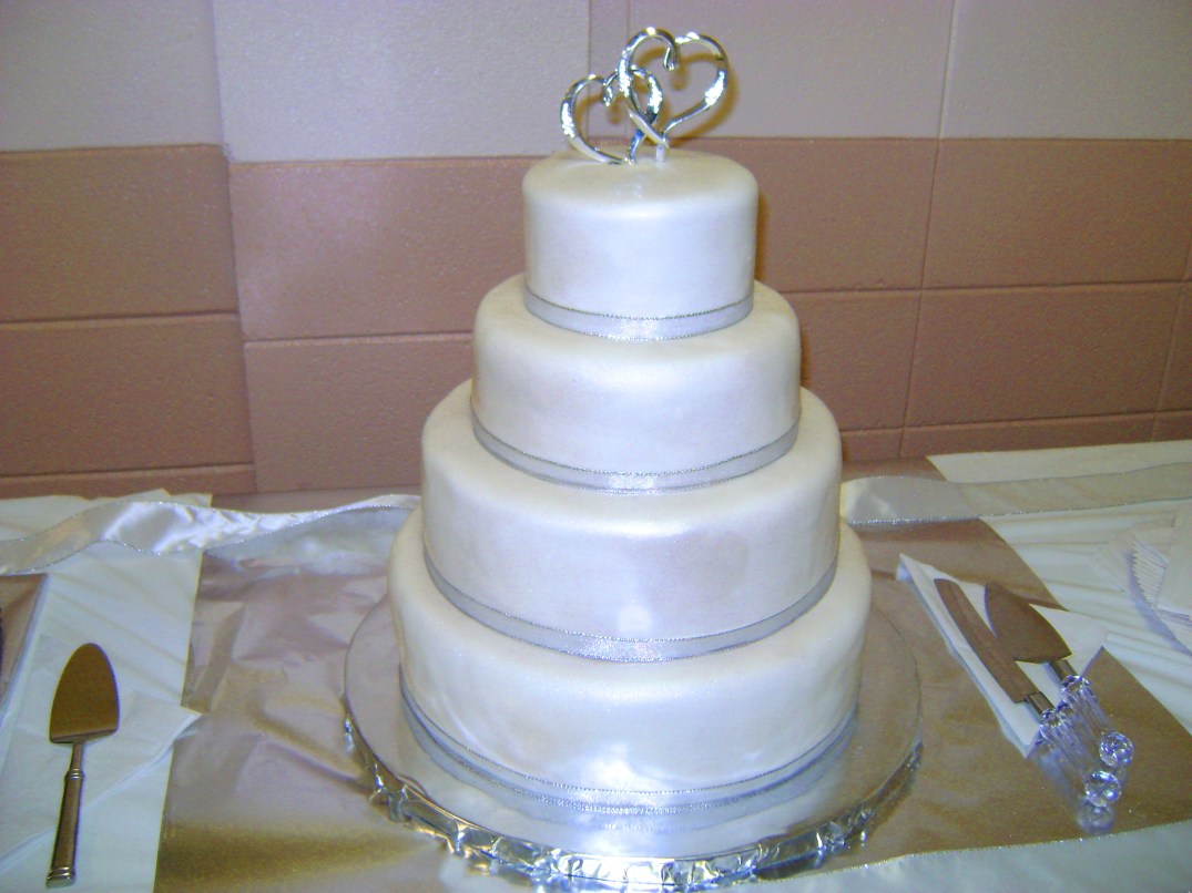 Fondant Wedding Cake